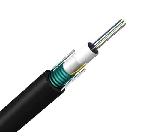 8 Cores GYTA53 Dielectric Armored Fiber Optic Cable Stranded Loose Tube ...